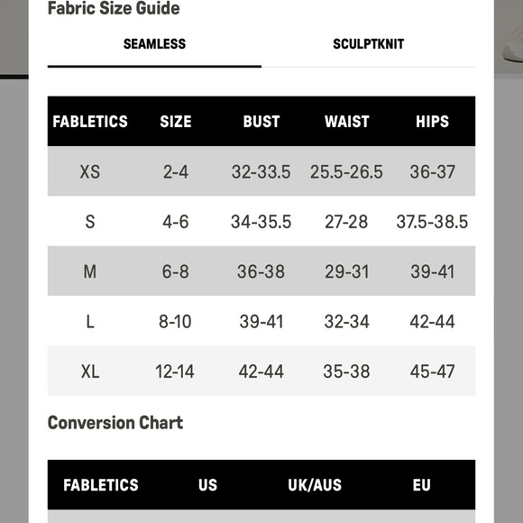 Fabletics Blue Leggings with Yellow Accents - Picture 9 of 9